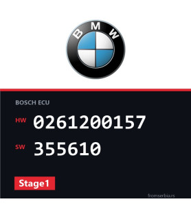 BMW E30 0261200157 355610 Stage1 tuning file