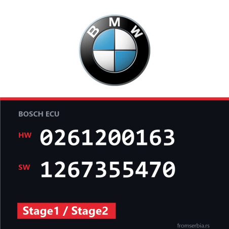 BMW E30 0261200163 1267355470 Stage1 / Stage2 tuning file