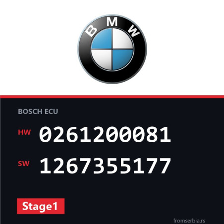 BMW E30 0261200081 1267355177 Stage1 tuning file