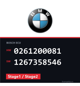 BMW E30 0261200081 1267358546 Stage1 / Stage2 tuning file