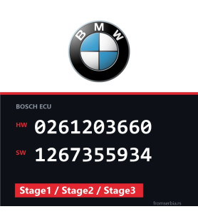 BMW E36 0261203660 1267355934 Stage1 / Stage2 / Stage3 tuning file