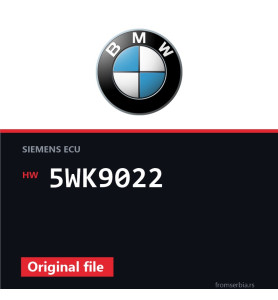 BMW E36 5WK9022 original ECU file