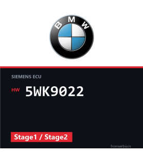 BMW E36 5WK9022 Stage1 / Stage2 tuning file