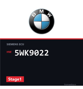 BMW E36 5WK9022 Stage1 tuning file
