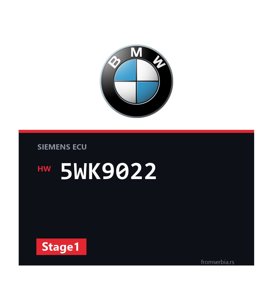 BMW E36 5WK9022 Stage1 tuning file