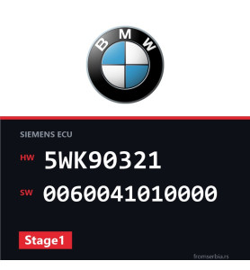 BMW E36 5WK90321 0060041010000 Stage1 tuning file