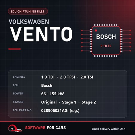 VW Vento ECU Tuning Files | Chiptuning Files