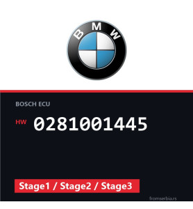 BMW E39 0281001445 Stage1 / Stage2 / Stage3 tuning file