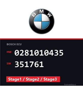 BMW E39 0281010435 351761 Stage1 / Stage2 / Stage3 tuning file