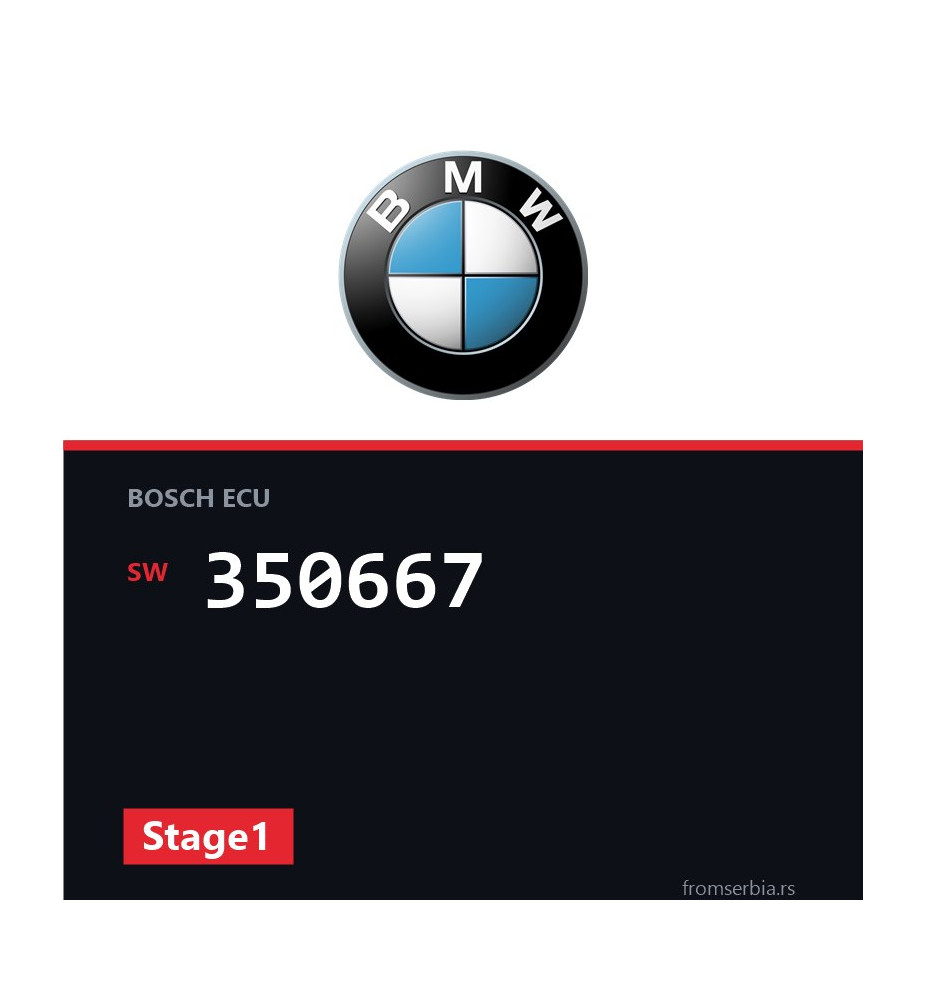 BMW E39 350667 Stage1 tuning file
