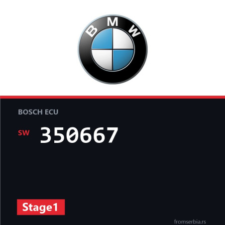 BMW E39 350667 Stage1 tuning file