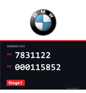 BMW E39 7831122 000115852 Stage1 tuning file