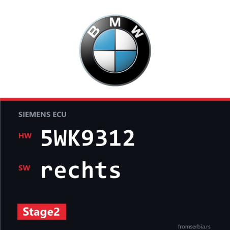 BMW E39 5WK9312 rechts Stage2 tuning file