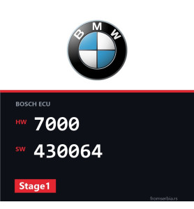 BMW E46 7000 430064 Stage1 tuning file