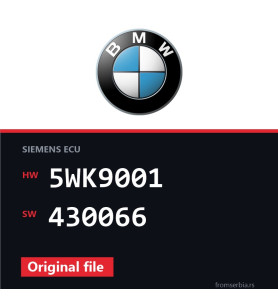 BMW E46 5WK9001 430066 original ECU file