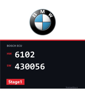 BMW E46 6102 430056 Stage1 tuning file