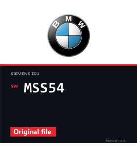 BMW E46 MSS54 original ECU file