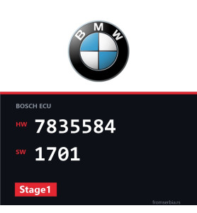 BMW E46 7835584 1701 Stage1 tuning file