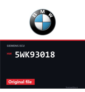 BMW E83 5WK93018 original ECU file