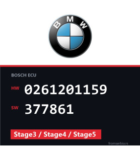 BMW E36 0261201159 377861 Stage3 / Stage4 / Stage5 tuning file