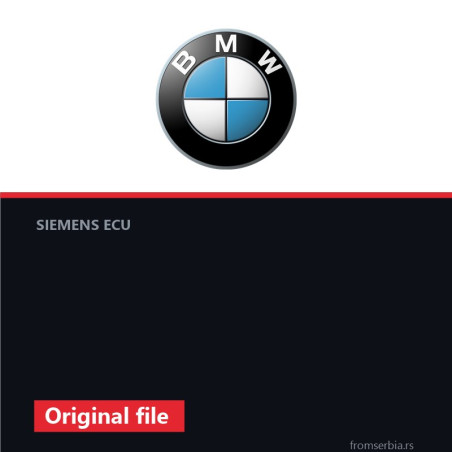 BMW E46 original ECU file