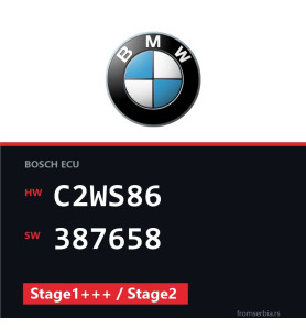 BMW E60 C2WS86 387658 Stage1+++ / Stage2 tuning file