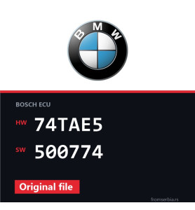 BMW E60-E61 74TAE5 500774 original ECU file