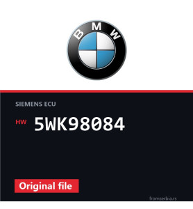 BMW E60-E61 5WK98084 original ECU file