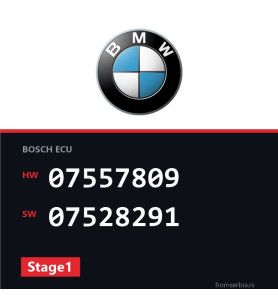 BMW E81-E87 07557809 07528291 Stage1 tuning file