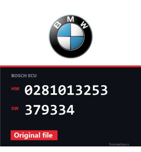 BMW E83 0281013253 379334 original ECU file
