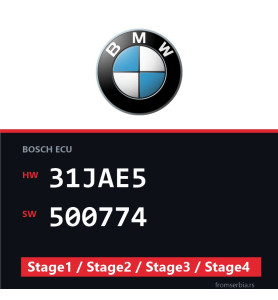 BMW 31JAE5 500774 Stage1 / Stage2 / Stage3 / Stage4 file