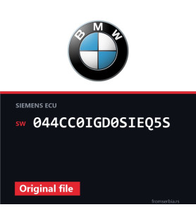 BMW E90-E91- 044CC0IGD0SIEQ5S original ECU file
