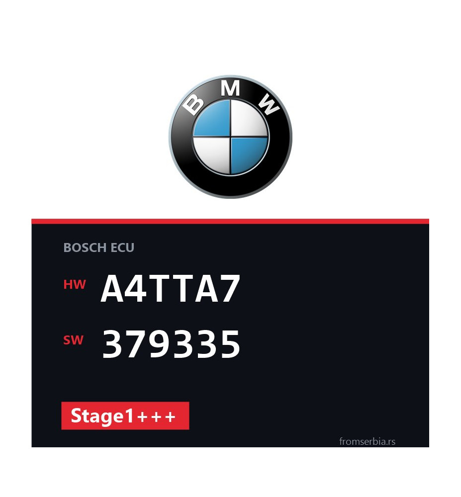 BMW 525D A4TTA7 379335 Stage1+++ tuning file