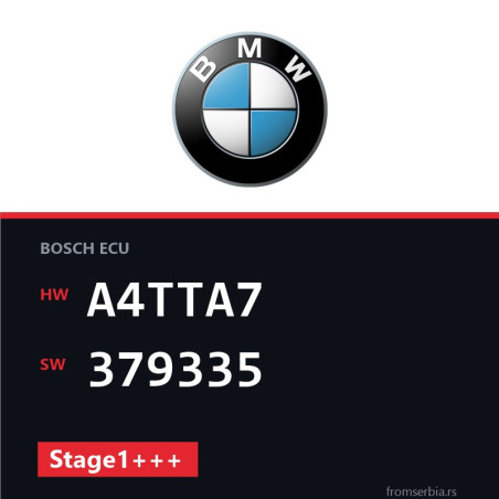 BMW 525D A4TTA7 379335 Stage1+++ tuning file