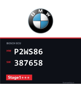 BMW 530xd P2WS86 387658 Stage1+++ tuning file