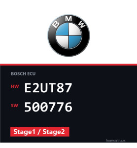 BMW E53 E2UT87 500776 Stage1 / Stage2 tuning file