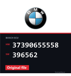 BMW E60-E61 37390655558 396562 original ECU file
