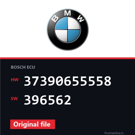 BMW E60-E61 37390655558 396562 original ECU file