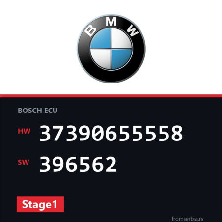 BMW E60-E61 37390655558 396562 Stage1 tuning file