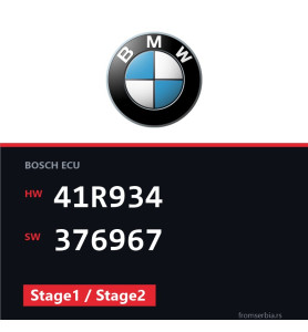 BMW E60-E61 41R934 376967 Stage1 / Stage2 tuning file