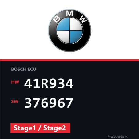 BMW E60-E61 41R934 376967 Stage1 / Stage2 tuning file