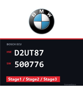 BMW E70 D2UT87 500776 Stage1 / Stage2 / Stage3 tuning file