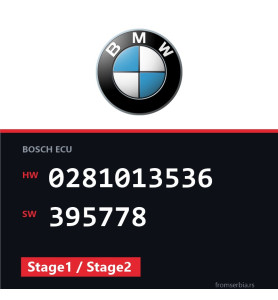 BMW E81-E87 0281013536 395778 Stage1 / Stage2 tuning file