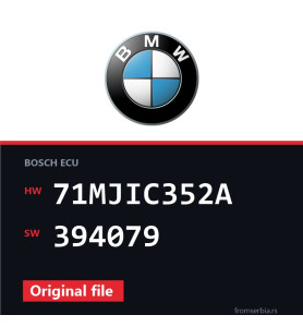 BMW E81-E87 71MJIC352A 394079 original ECU file