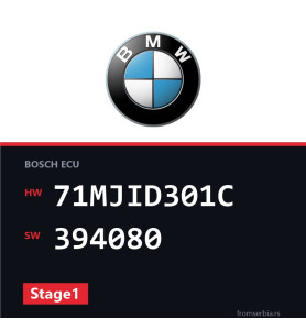 BMW E81-E87 71MJID301C 394080 Stage1 tuning file