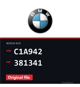 BMW E90-E91 C1A942 381341 original ECU file