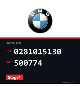 BMW E90-E91 0281015130 500774 Stage1 tuning file