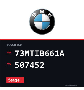 BMW E90-E91- 73MTIB661A 507452 Stage1 tuning file