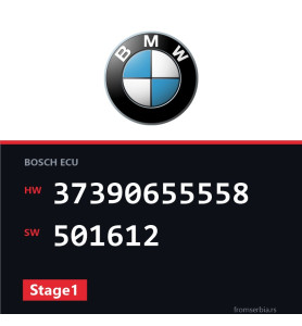 BMW E90-E91- 37390655558 501612 Stage1 tuning file