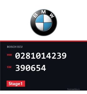 BMW E90-E91- 0281014239 390654 Stage1 tuning file
